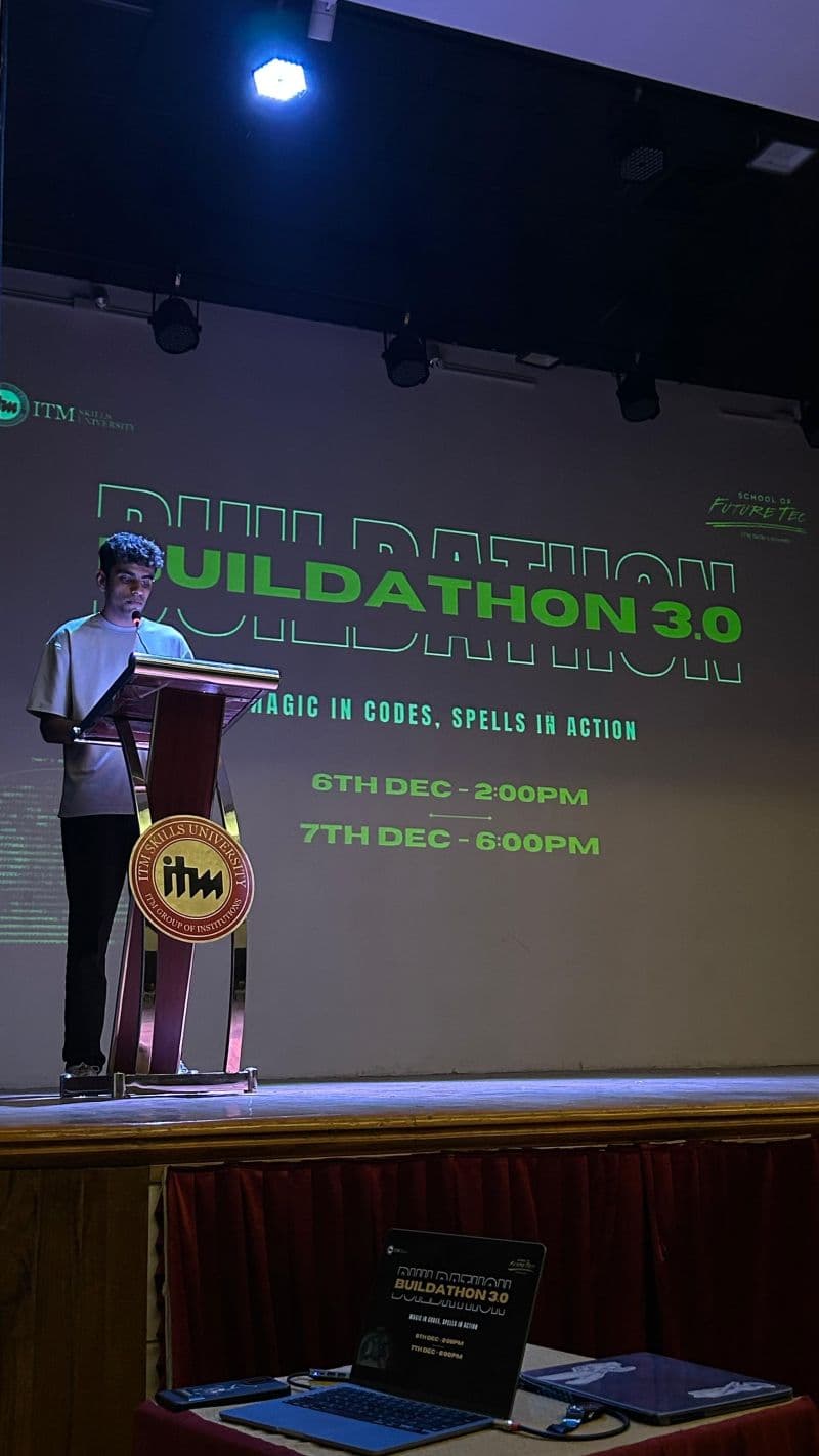 Tanay hosting Buildathon 3.0